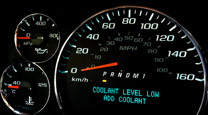 BMW Coolant Low Warning
